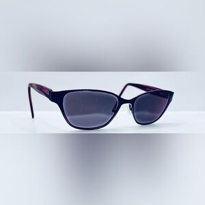 Chelsea Purple Oval Sunglasses Frames Only